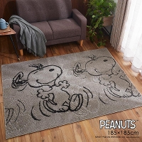 PEANUTS / s[ibc Suppertime RUG / Tp|^CO 185~185cm
