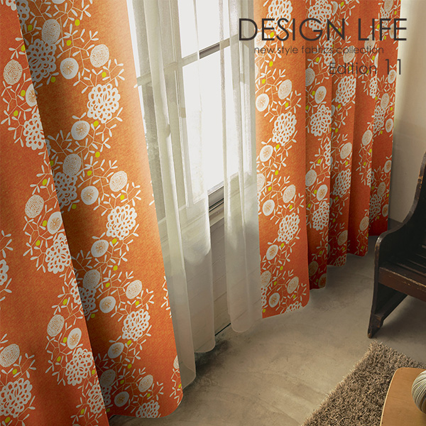 Design Life11 デザインライフ カーテン Hanakazari ハナカザリ 100 178cm メーカー直送品 Design Life ドレープカーテン カーテン ブラインド ラグ はがせる壁紙などの通販サイト きせかえマイホーム
