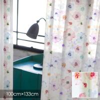 Disney シアーカーテン MICKEY ミッキー Aroma / アロマ 100×133cm (メーカー直送品)