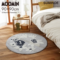 MOOMIN / [~ KOBANA RUG / M RoiO 90~90cm(ی^)